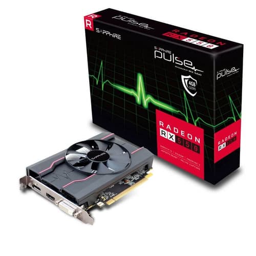 Sapphire  RX 550 Pulse OC 4GB Graphics Card